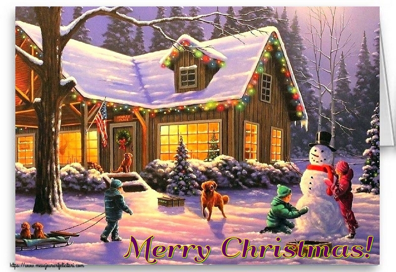 Felicitari de Craciun in Engleza - Merry Christmas!