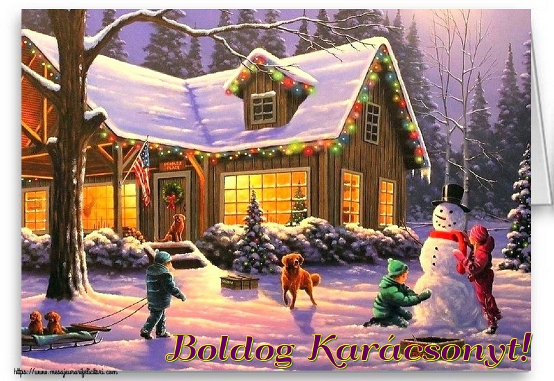 Felicitari de Craciun in Maghiara - Boldog Karácsonyt!