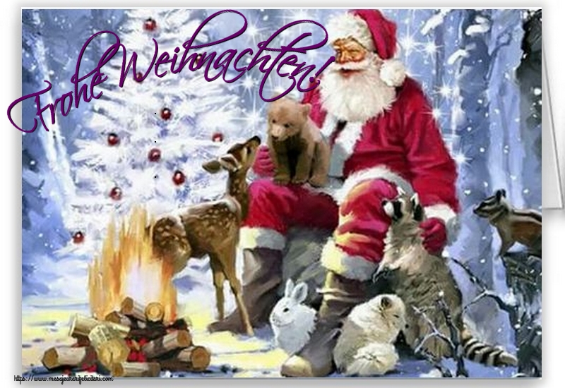 Felicitari de Craciun in Germana - Frohe Weihnachten!