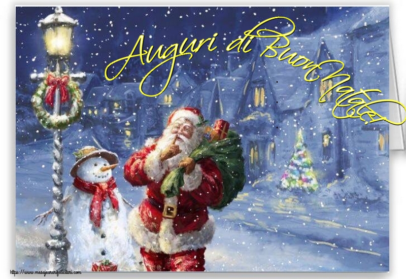 Felicitari de Craciun in Italiana - Auguri di Buon Natale!