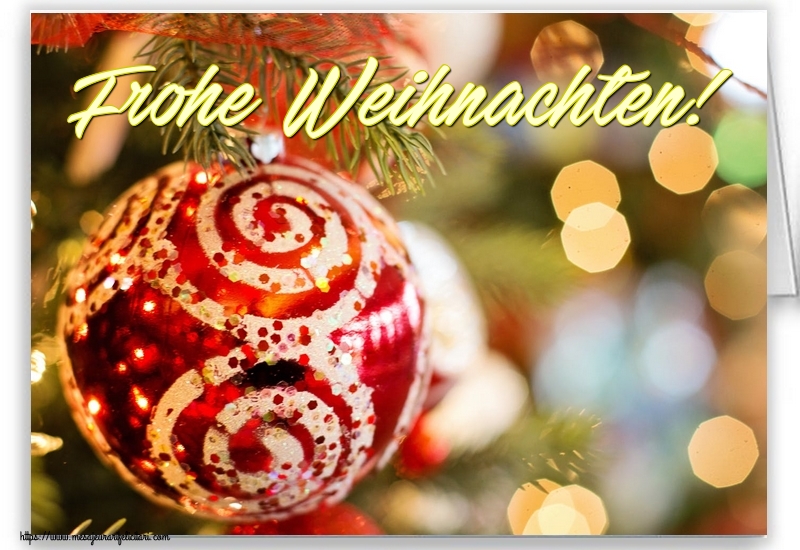 Felicitari de Craciun in Germana Pagina