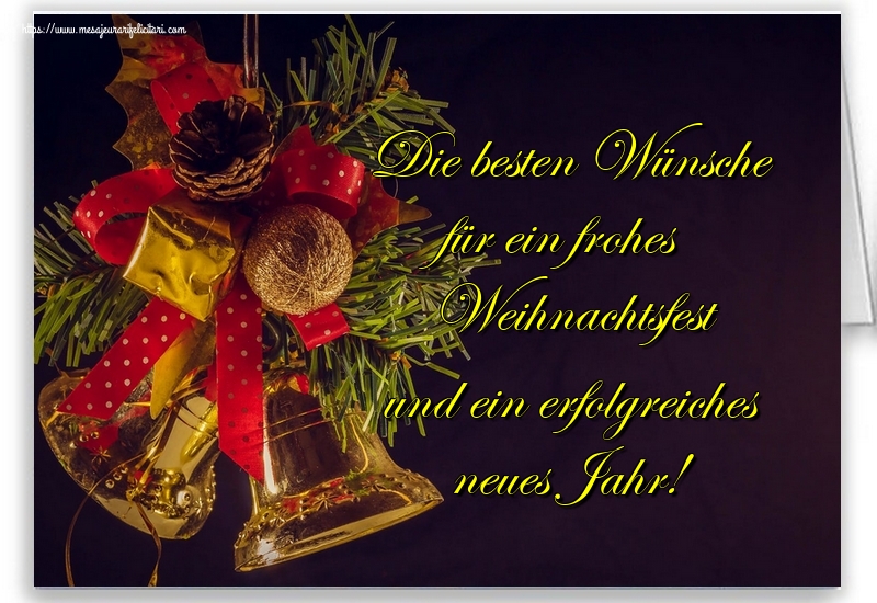 Felicitari de Craciun in Germana Pagina