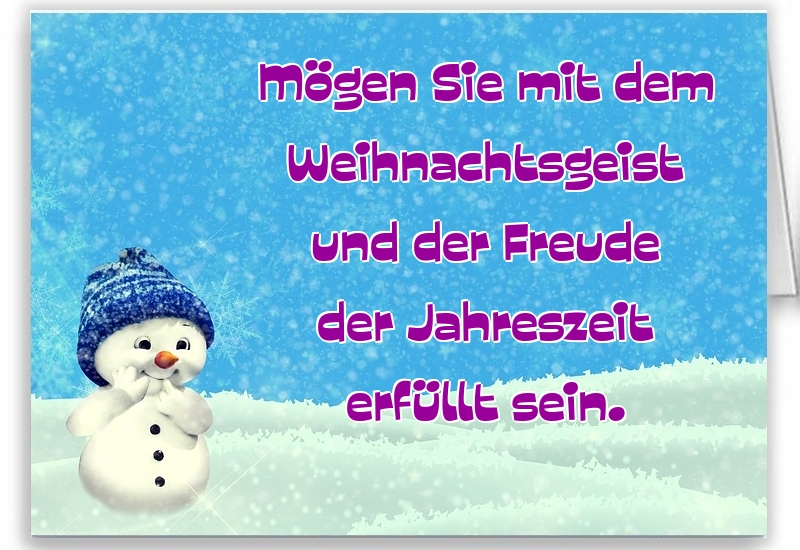 Felicitari de Craciun in Germana Pagina