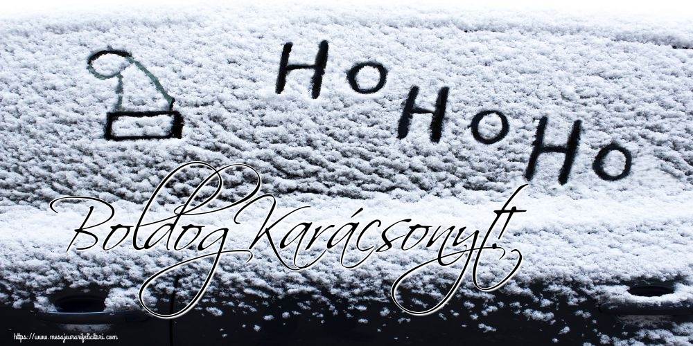 Felicitari de Craciun in Maghiara - Boldog Karácsonyt!