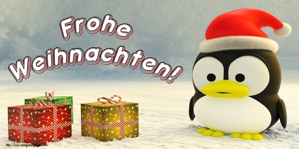 Felicitari de Craciun in Germana - Frohe Weihnachten!