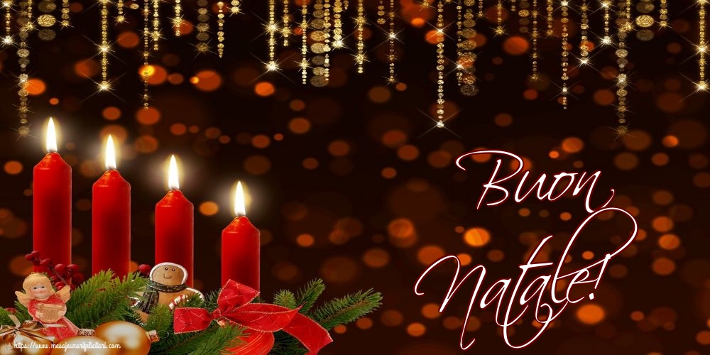 Felicitari de Craciun in Italiana - Buon Natale!