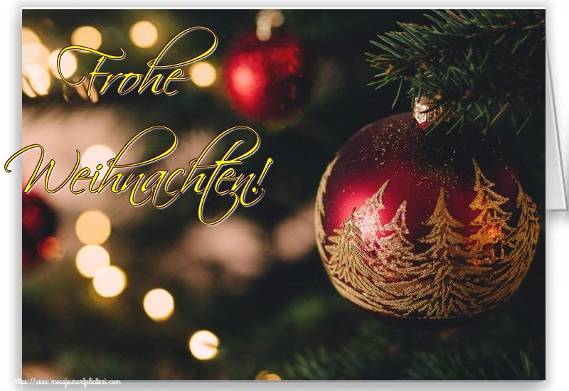 Felicitari de Craciun in Germana Pagina