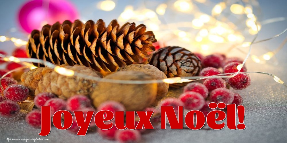 Felicitari de Craciun in Franceza - Joyeux Noël!