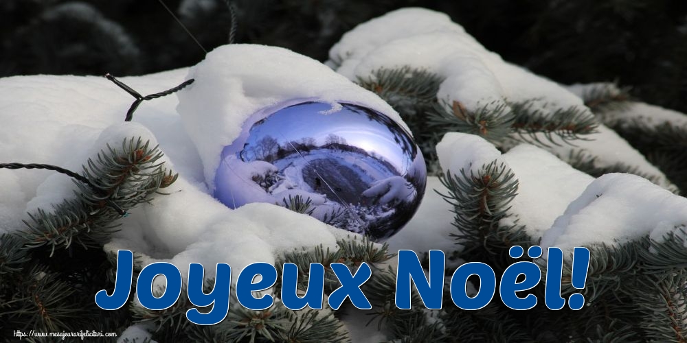 Felicitari de Craciun in Franceza - Joyeux Noël!