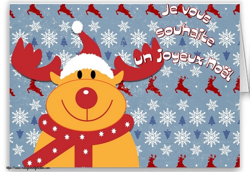 Felicitari de Craciun in Franceza - Je vous souhaite un joyeux Noël