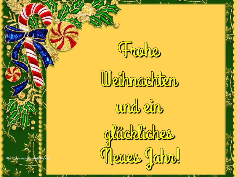 Felicitari de Craciun in Germana