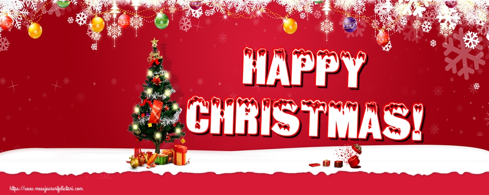 Felicitari de Craciun in Engleza - Happy Christmas! - mesajeurarifelicitari.com