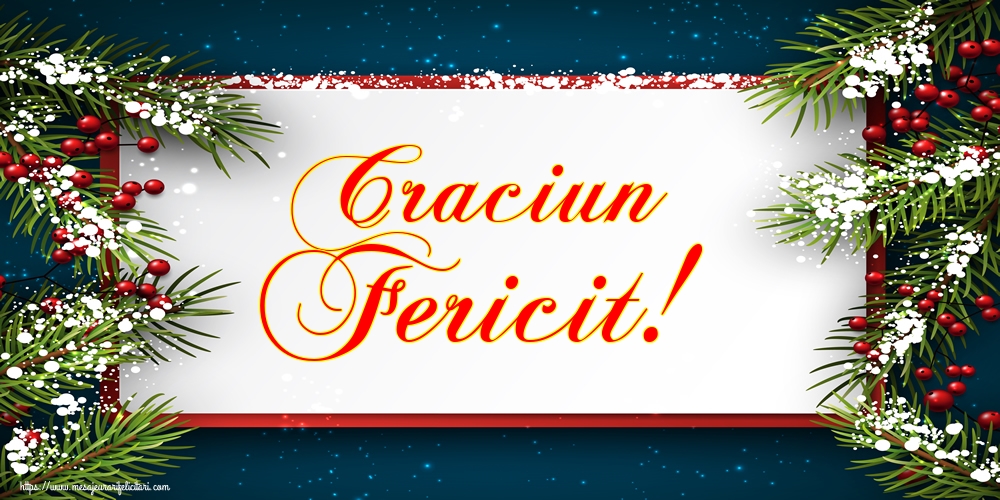 Craciun Fericit!