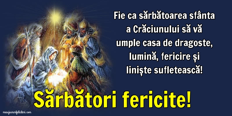 Sărbători fericite!