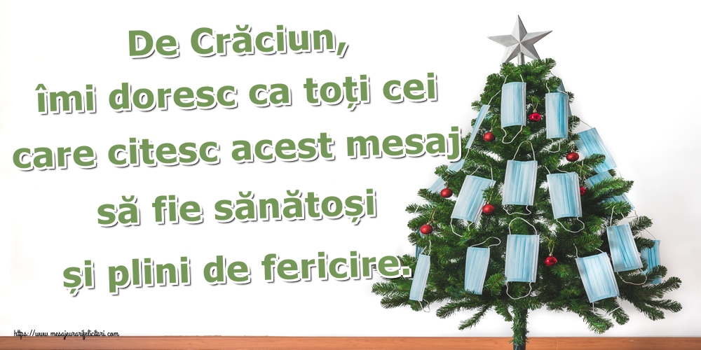 Crăciun Fericit în pandemie!