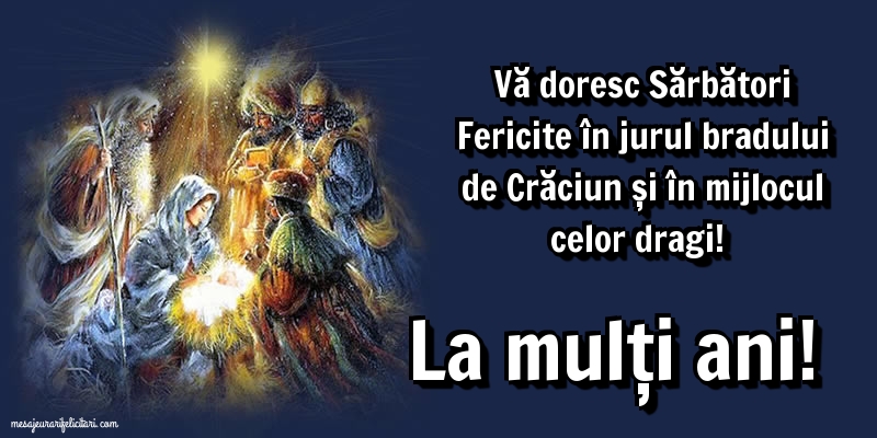 La mulți ani!