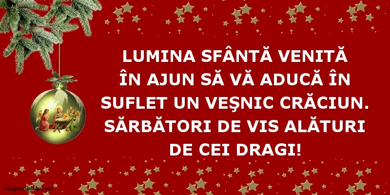 Sărbători de vis alături de cei dragi!
