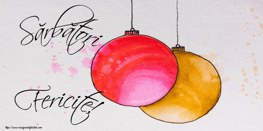 Sărbători Fericite!