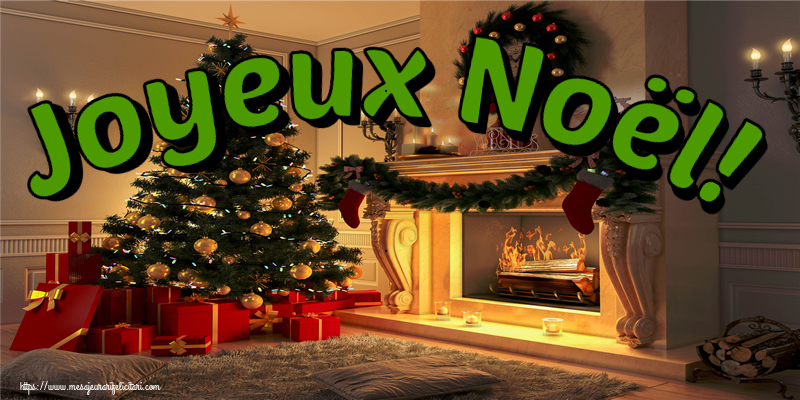 Felicitari de Craciun in Franceza - Joyeux Noël! - mesajeurarifelicitari.com