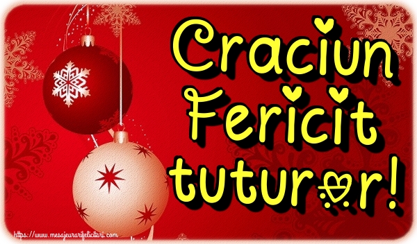 Craciun Fericit tuturor!