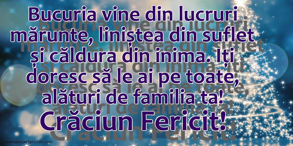 Crăciun Fericit!