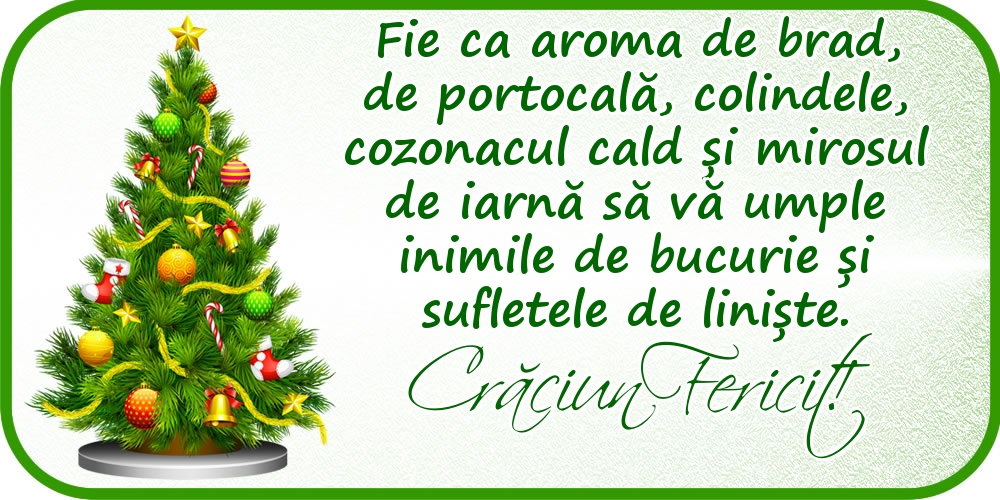 Crăciun Fericit!