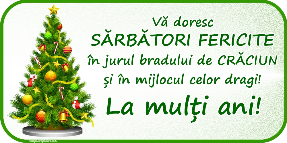 La mulți ani!