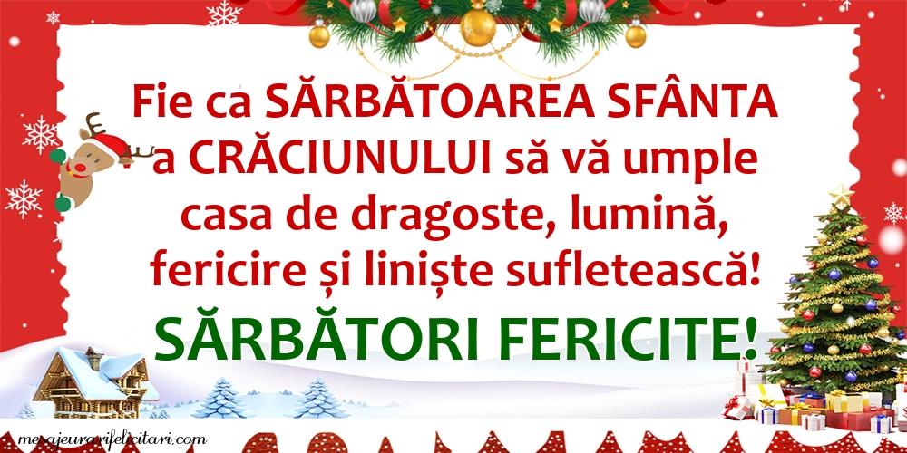 Sărbători fericite!