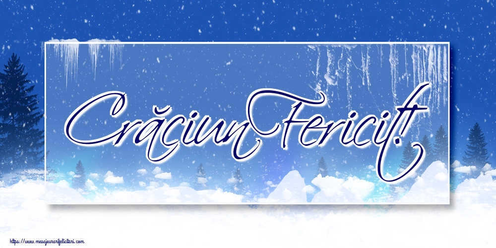 Crăciun Fericit!