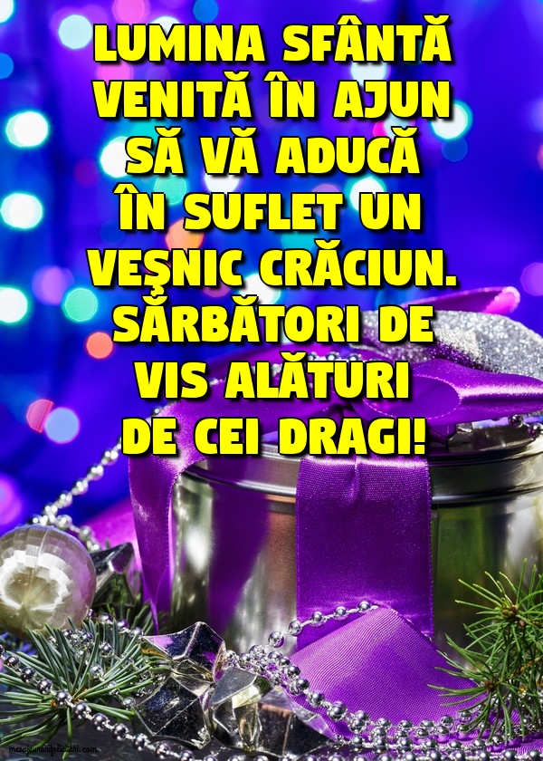 Sărbători de vis alături de cei dragi!