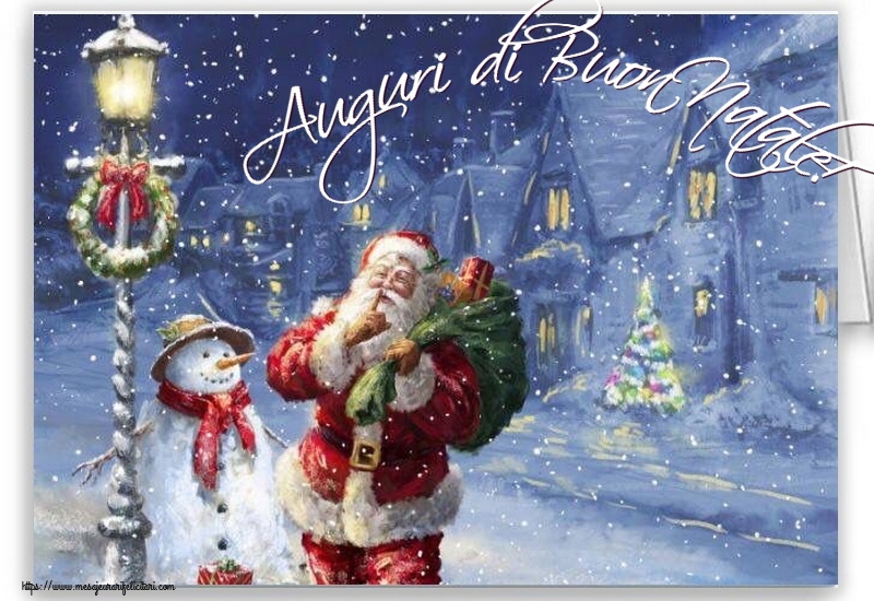 Felicitari de Craciun in Italiana - Auguri di Buon Natale!