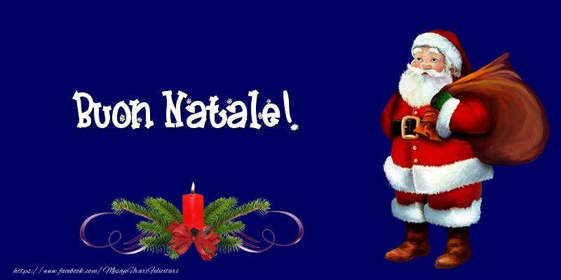 Felicitari de Craciun in Italiana - Buon Natale!