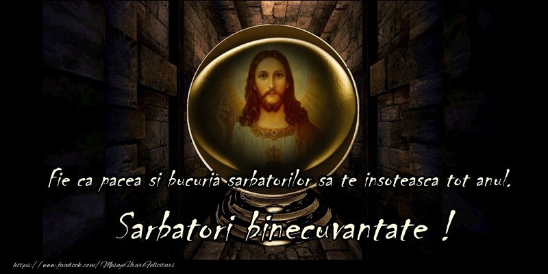 Craciun Fie ca pacea si bucuria sarbatorilor sa te insoteasca tot anul. Sarbatori binecuvantate!