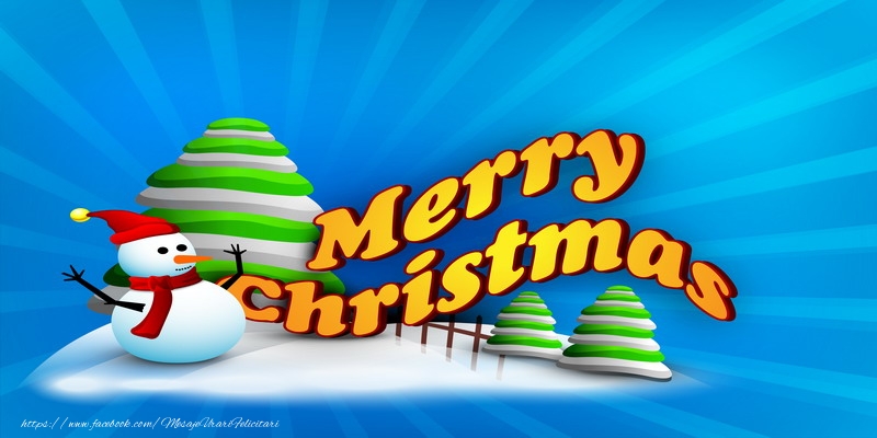 Felicitari de Craciun in Engleza - Merry Christmas!