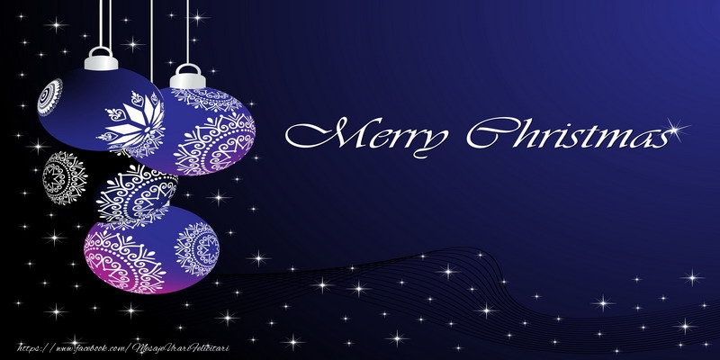 Felicitari de Craciun in Engleza - Merry Christmas!