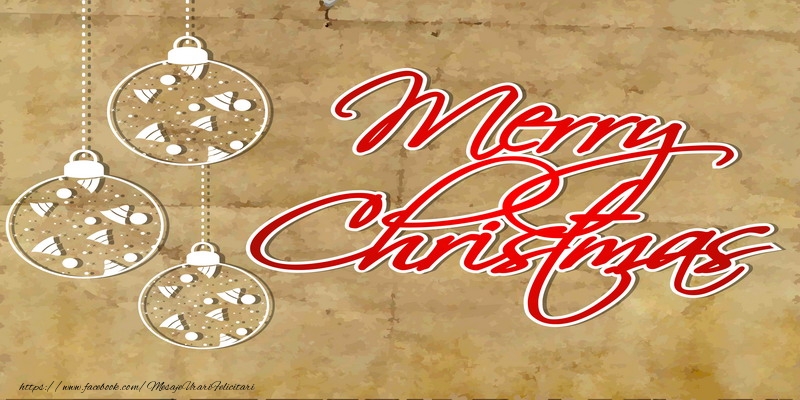 Felicitari de Craciun in Engleza - Merry Christmas!