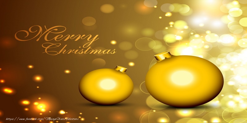 Felicitari de Craciun in Engleza - Merry Christmas!