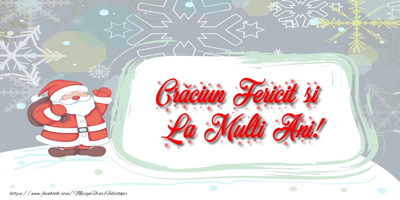 Felicitari de Craciun - Crăciun Fericit si La Multi Ani! - mesajeurarifelicitari.com