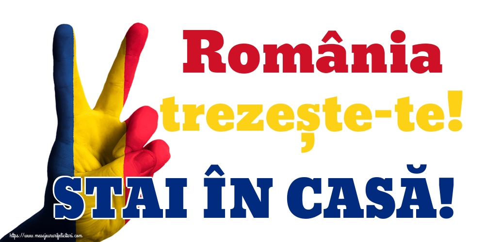 Imagini de Criză - România trezește-te! STAI ÎN CASĂ!