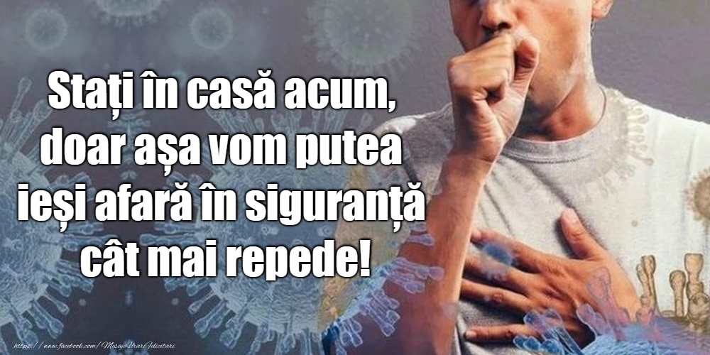 Stai acasă!