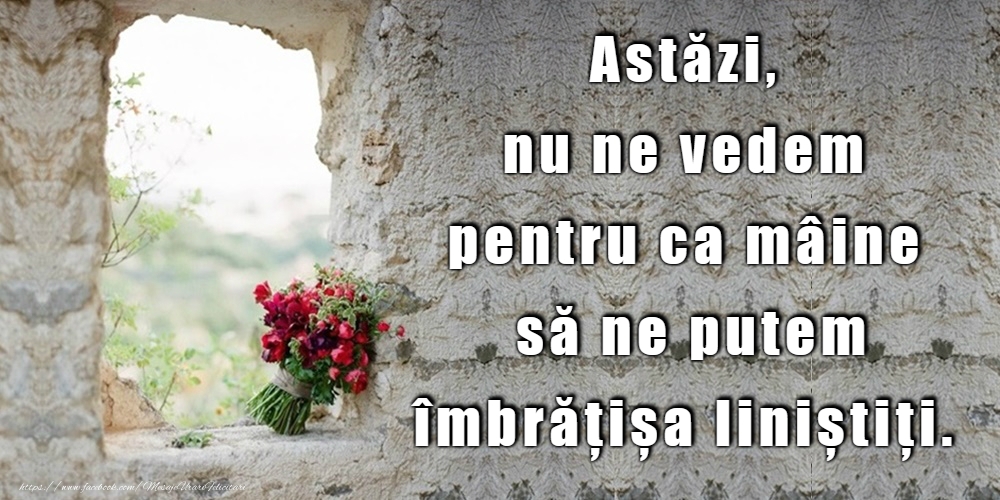 Stai acasă!