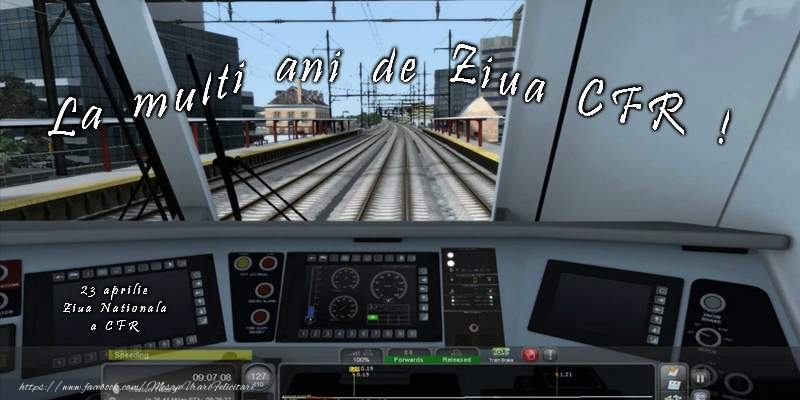 La multi de ziua CFR 23 aprilie!