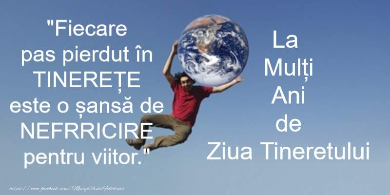 La multi ani de 2 Mai - Ziua Tineretului!