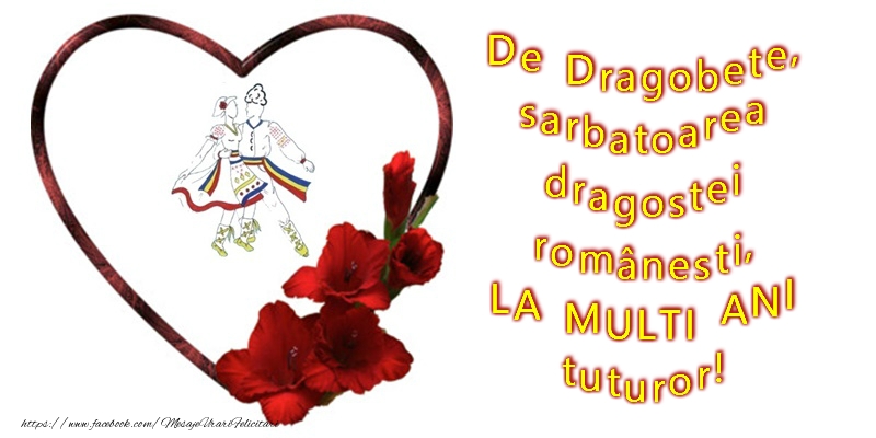 De Dragobete, sarbatoarea dragostei romanesti, LA MULTI ANI tututor!