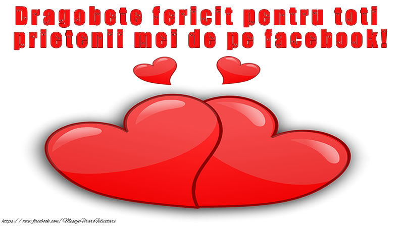 Dragobete fericit pentru toti prietenii mei de pe facebook!