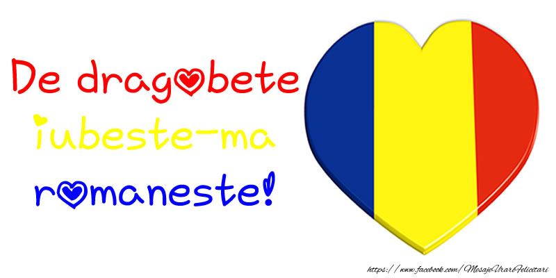 De dragobete iubeste-ma romaneste!