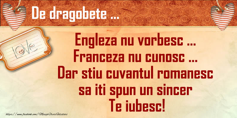 De dragobete ... Te iubesc!