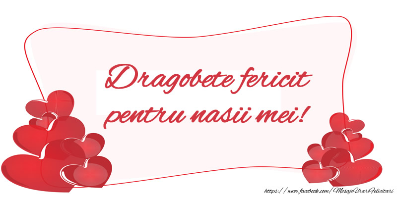 Felicitari de Dragobete - Dragobete fericit pentru nasii mei! - mesajeurarifelicitari.com