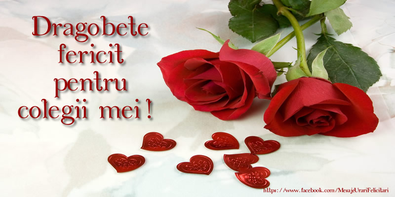 Dragobete fericit pentru colegii mei!
