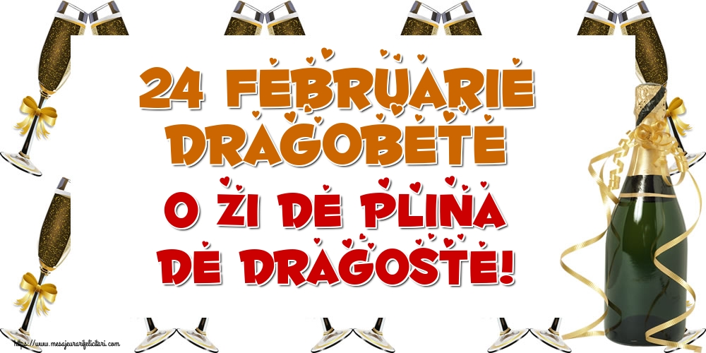 Felicitari de Dragobete - 24 Februarie Dragobete O zi de plina de dragoste! - mesajeurarifelicitari.com